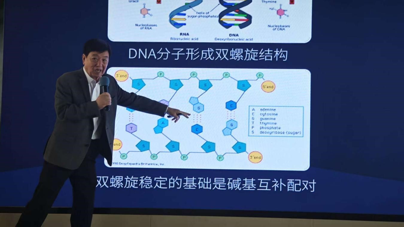 中国科学院大学关工委科普进校园——马润林教授讲述人类的起源与迁徙